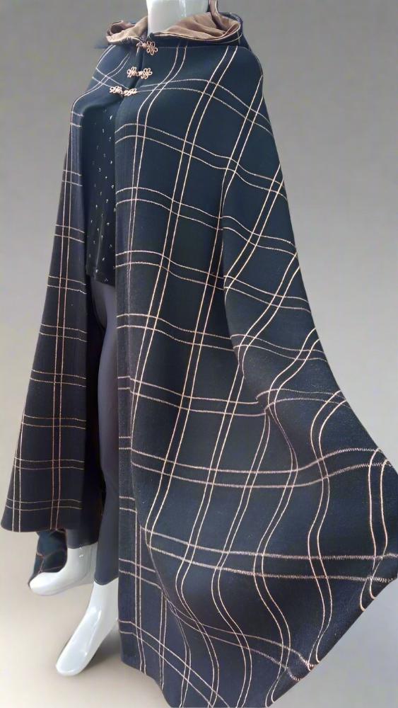 Buy Ladies Moroccan Cashmere Blend Winter Cloak with Hood - Silham - Heritage Handmade