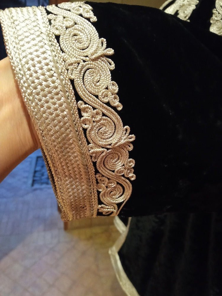 Buy Moroccan velvet jacket for women by Heritage Handmade - Heritage Handmade