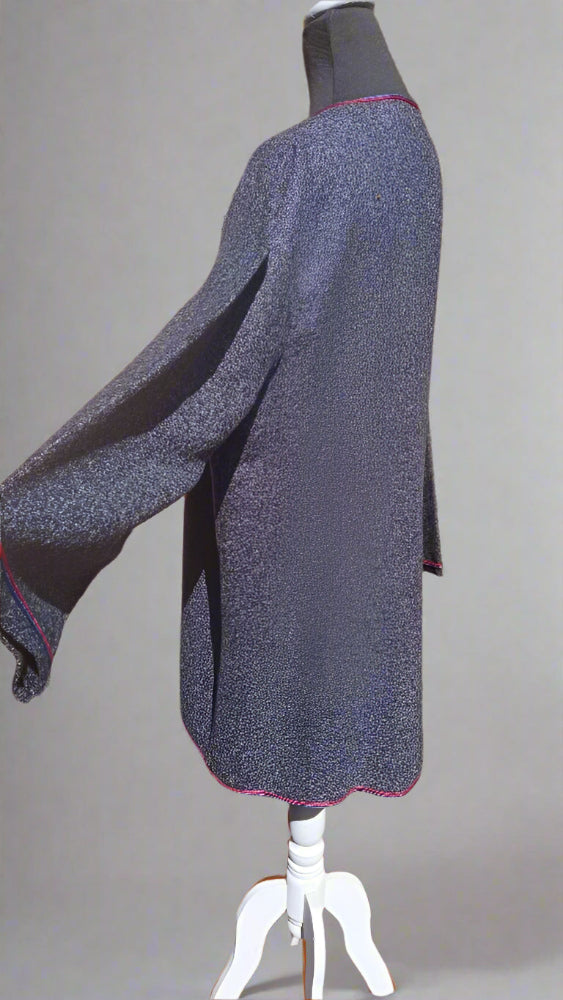 Embroidered Floral Cashmere jacket for women - Heritage Handmade