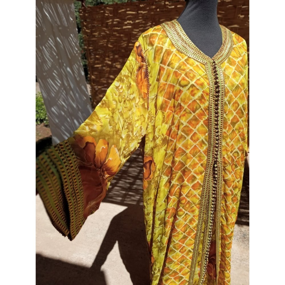Luxury Vintage 2 piece Moroccan Caftan for women - Heritage Handmade