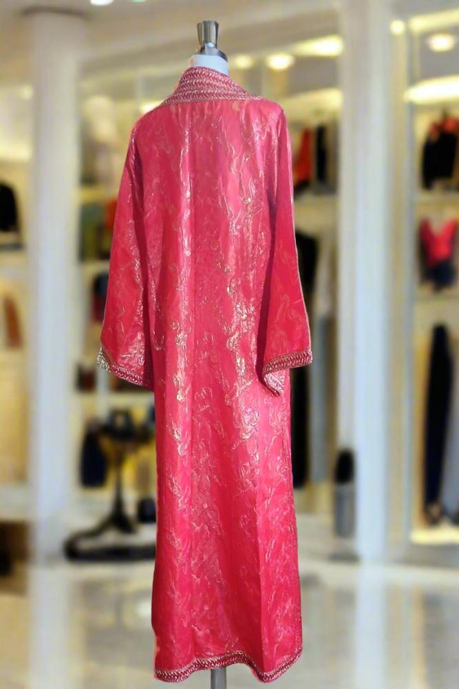 Vintage Middle Eastern Ethnic Caftan, Kaftan Maxi Dress - Heritage Handmade