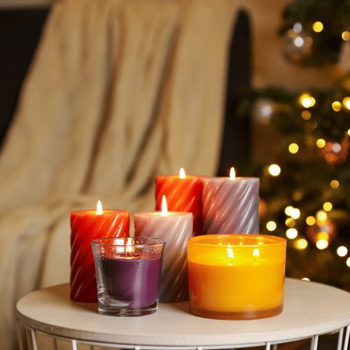 How can I use Moroccan coffee table with candles to create a warm glow? - Heritage Handmade