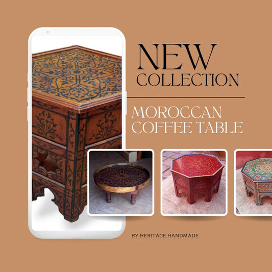Moroccan Coffee Table: Bringing the Exotic Charm of Morocco to Your Home - Heritage Handmade