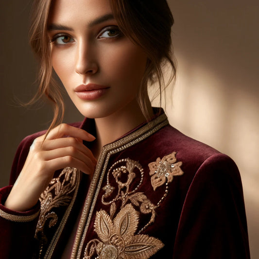 How to Style Your Moroccan Velvet Jacket for Daytime Looks? - Heritage Handmade