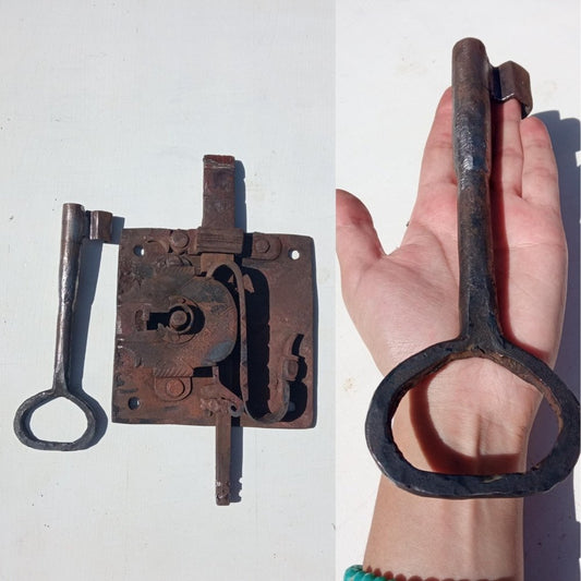 Buy the Last 18th Century Moroccan Lock Door at Heritage Handmade - Heritage Handmade
